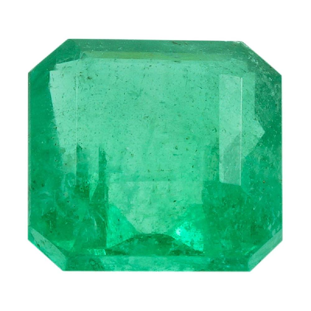 shop lc 1.25 ctw Square Asscher Cut Emerald Loose Gemstone – AAAA Grade Free Size (Zambia)