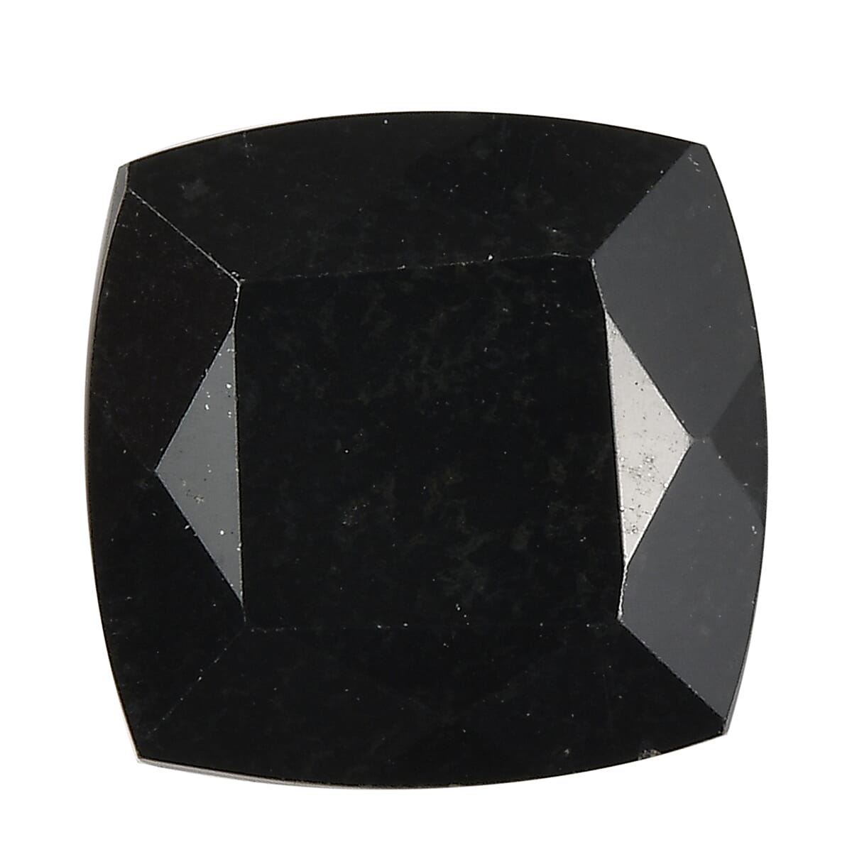 shop lc 1.45 ctw Cushion Cut Australian Black Tourmaline Loose Gemstone (7x7 mm)