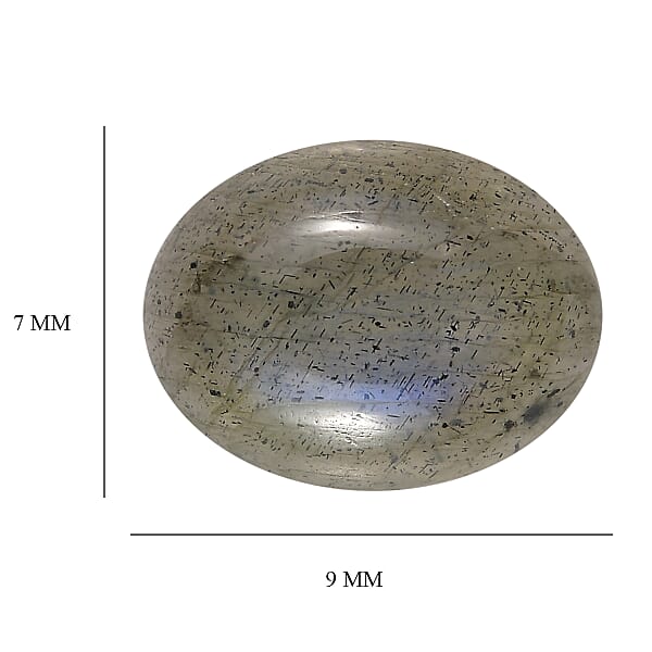 Shop Lc 1.47 Ctw Oval Cut Malagasy Labradorite Loose Gemstone (9x7 Mm)
