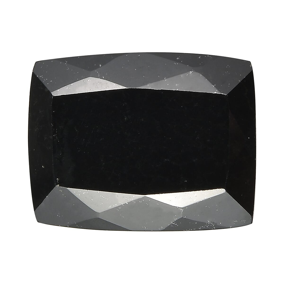 shop lc 1.75 ctw Cushion Cut Australian Black Tourmaline Loose Gemstone (9x7 mm)