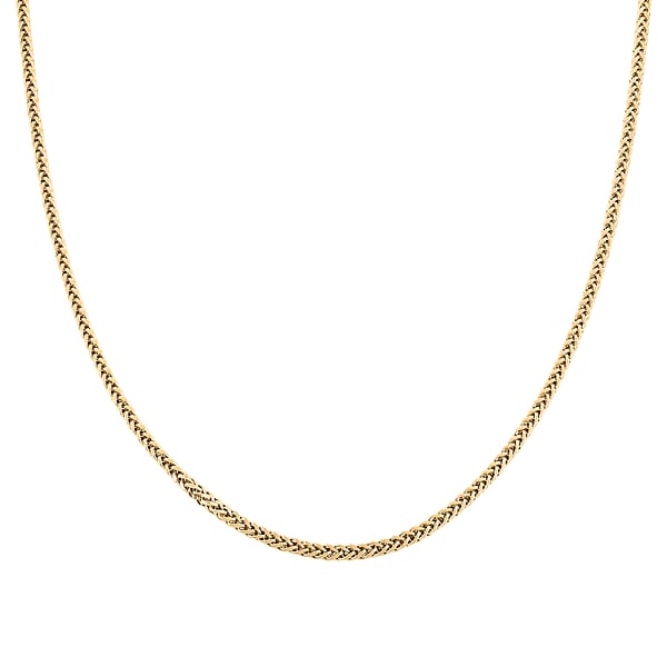 Shop Lc 10K Yellow Gold Palma Chain Necklace (22 Inches) (6.5 G)