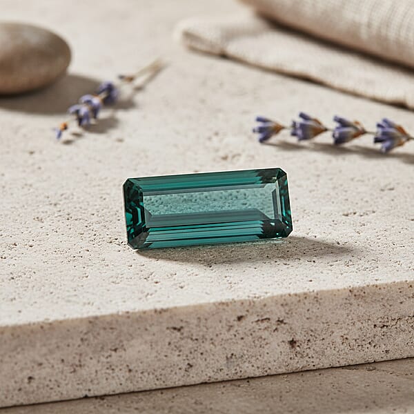 Shop Lc 12.95 Ctw Baguette Lagoon Tourmaline Loose Gemstone – AAAA Grade Free Size