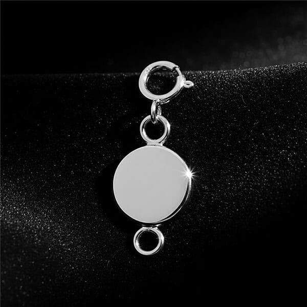 Shop Lc 14K White Gold Magnetic Lock With Ring Spring Lock (1.80 G)