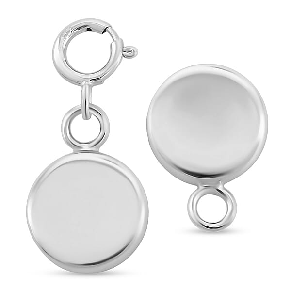 Shop Lc 14K White Gold Magnetic Lock With Ring Spring Lock (1.80 G)