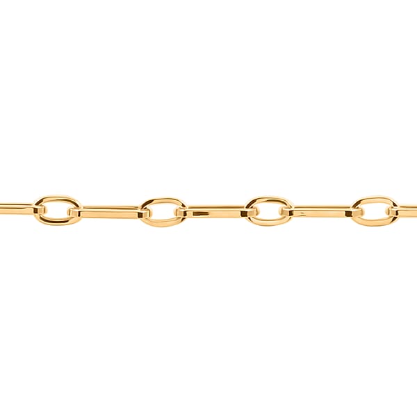 Shop Lc 14K Yellow Gold 5mm Paperclip Bracelet (7.50 In) 3.60 Grams
