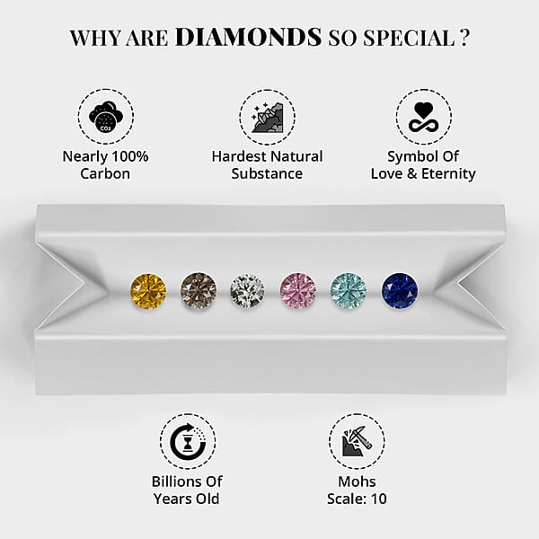 Shop Lc 14K Yellow Gold Blue Diamond (IR) Square Stud Earrings 0.65 Ctw