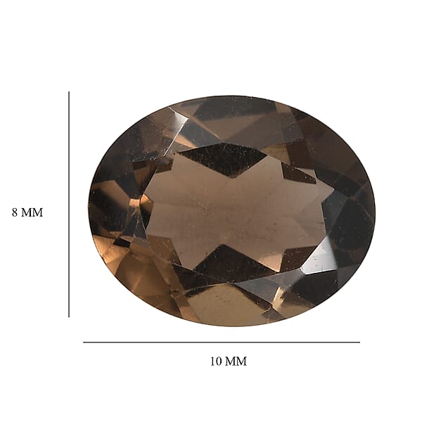 Shop Lc 2.16 Ctw Oval Cut Smoky Quartz Loose Gemstone (10x8 Mm)