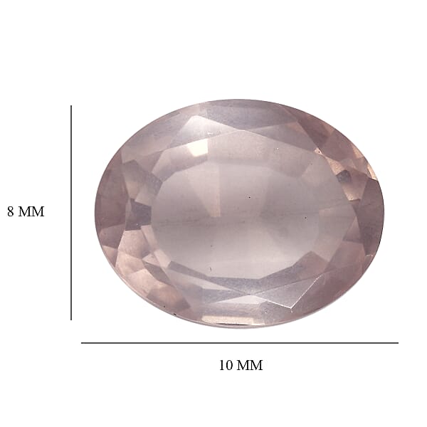 Shop Lc 2.28 Ctw Oval Cut Rose Quartz Loose Gemstone (10x8 Mm)