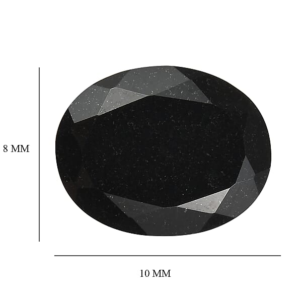 Shop Lc 2.35 Ctw Oval Cut Australian Black Tourmaline Loose Gemstone (10x8 Mm)