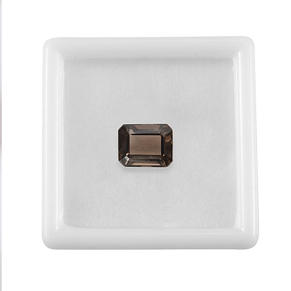 Shop Lc 2.54 Ctw Octagon Cut Smoky Quartz Loose Gemstone (10x8 Mm)