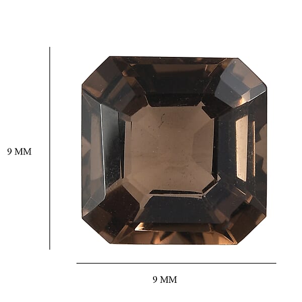 Shop Lc 2.88 Ctw Octagon Cut Smoky Quartz Loose Gemstone (9x9 Mm)