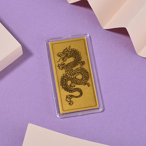 Shop Lc 24K Golden Dragon Emboss Sheet 55x30mm 100mg