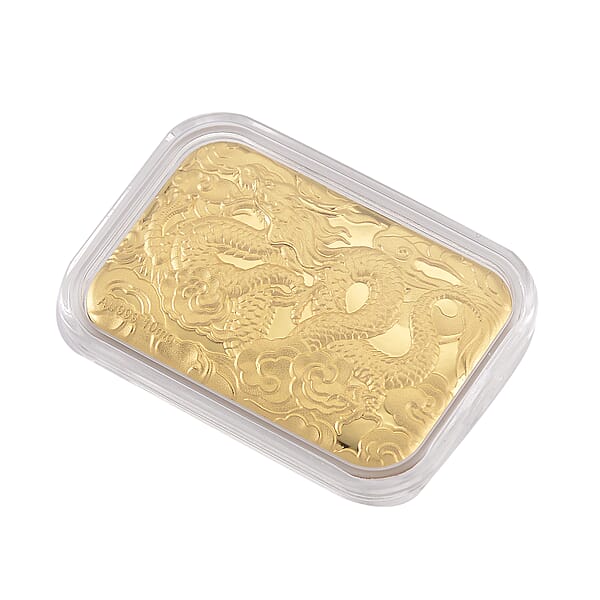 Shop Lc 24K Golden Dragon Embossed Sheet (41x26mm) 10mg
