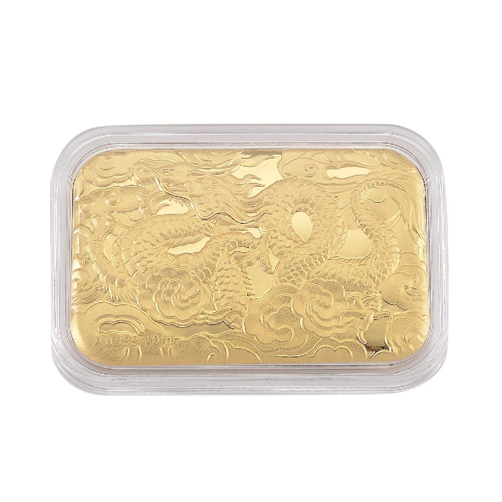 shop lc 24K Golden Dragon Embossed Sheet (41x26mm) 10mg
