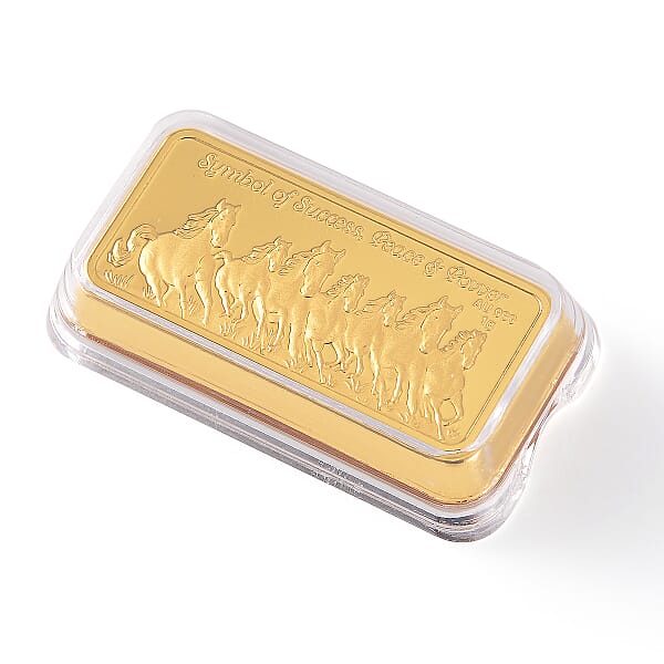 Shop Lc 24K Golden Fortune Seven Horse Emboss Sheet 40x20mm (1g)