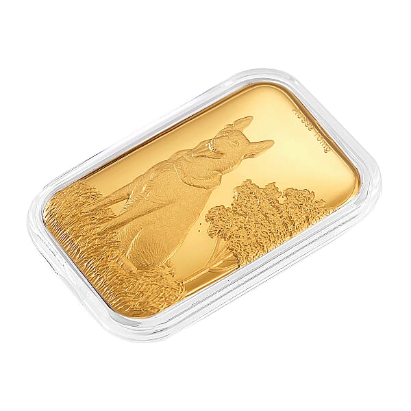 Shop Lc 24K Golden Guardian German Shepherd Emboss Sheet 31x45.5mm 10mg
