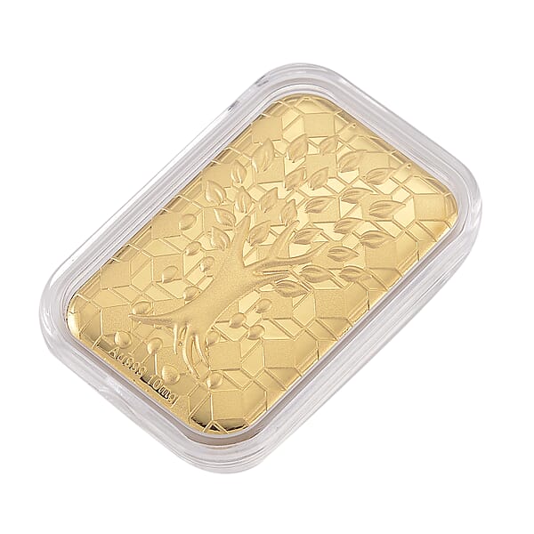 Shop Lc 24K Golden Life Of Tree Emboss Sheet 31x45.5mm 10mg