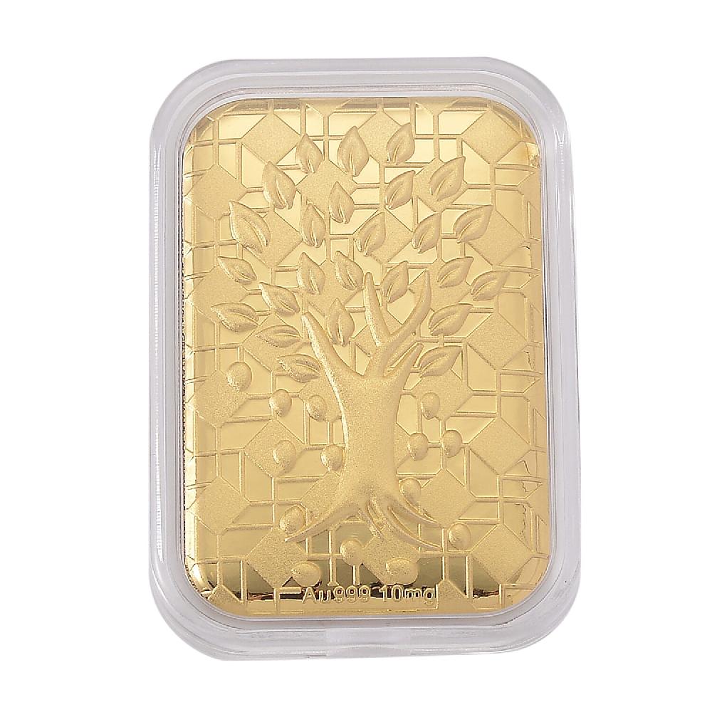 shop lc 24K Golden Life of Tree Emboss Sheet 31x45.5mm 10mg