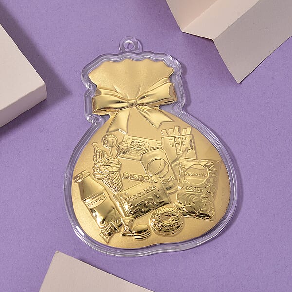 Shop Lc 24K Golden Wealth & Blessings Lucky Bag Emboss Sheet 10mg
