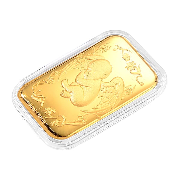 Shop Lc 24K Yellow Gold Angel Dreams Emboss Sheet 10mg