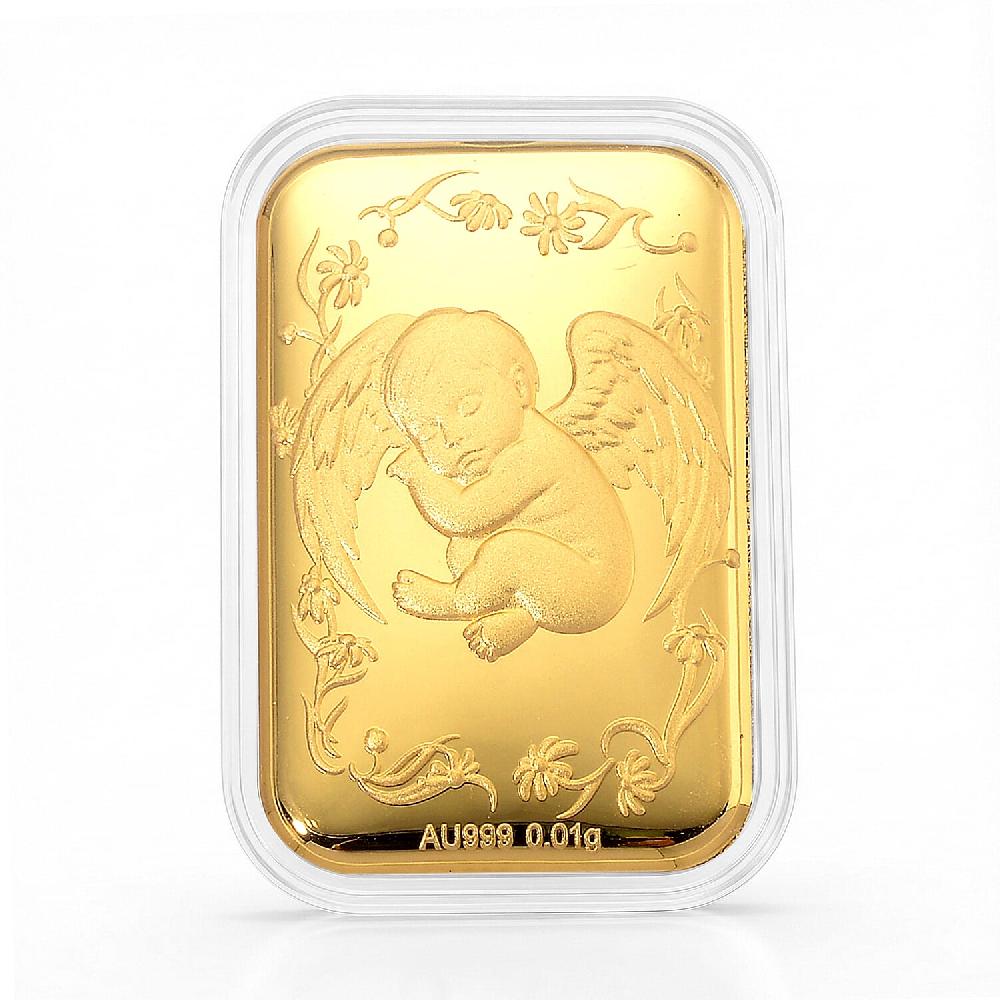 shop lc 24K Yellow Gold Angel Dreams Emboss Sheet 10mg