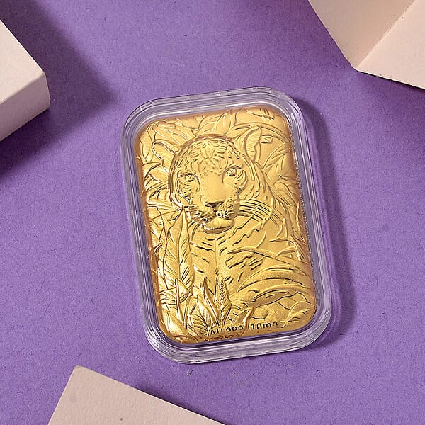 Shop Lc 24K Yellow Golden Regal Tiger Emboss Sheet 10mg (Del. In 10-12 Days)