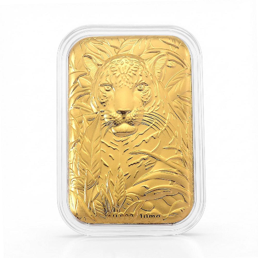 shop lc 24K Yellow Golden Regal Tiger Emboss Sheet 10mg (Del. in 10-12 Days)