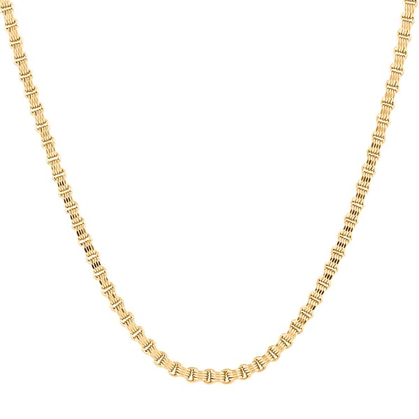 Shop Lc 3.2mm Box Byzantine Necklace In 10K Yellow Gold 11.35 Grams 26 Inches
