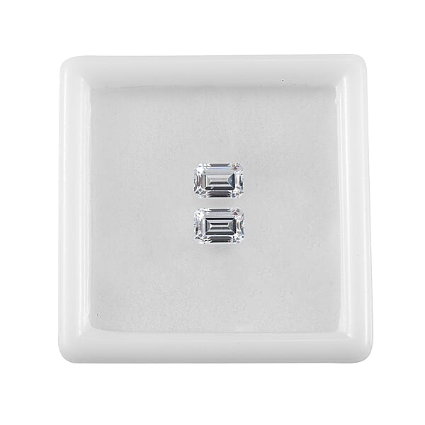 Shop Lc 3.54 Ctw Octagon Cut Swarovski Zirconia Loose Stone (Set Of 2) (7x5 Mm)