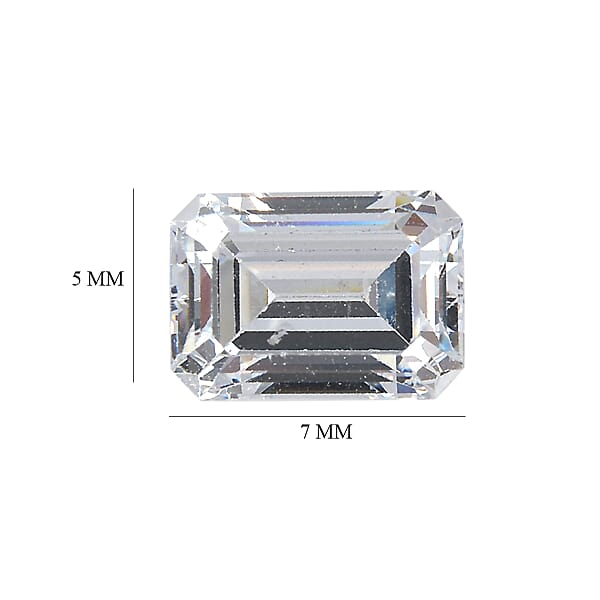 Shop Lc 3.54 Ctw Octagon Cut Swarovski Zirconia Loose Stone (Set Of 2) (7x5 Mm)