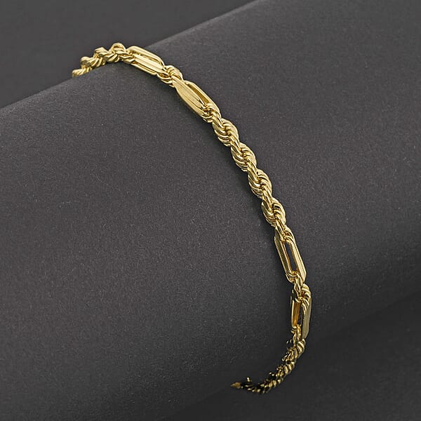 Shop Lc 3mm Milano Chain Bracelet In 10K Yellow Gold (8.00 In) 2.40 Grams