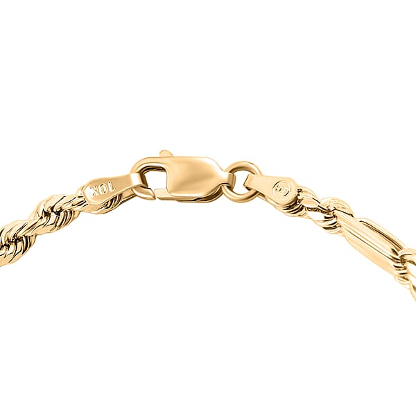 Shop Lc 3mm Milano Chain Bracelet In 10K Yellow Gold (8.00 In) 2.40 Grams