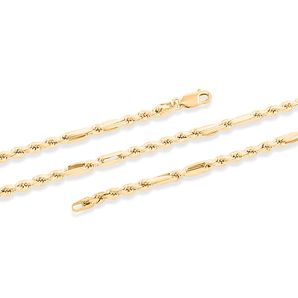Shop Lc 3mm Milano Chain Necklace In 10K Yellow Gold 4.70 Grams 18 Inches
