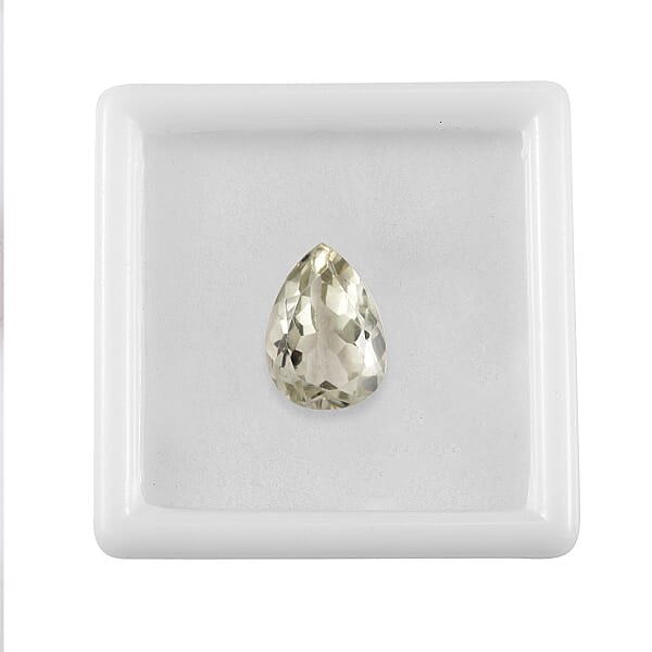 Shop Lc 4.20 Ctw Pear Cut Montezuma Prasiolite Loose Gemstone (14x10 Mm)