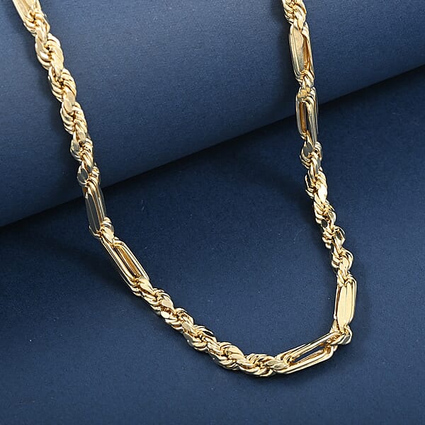 Shop Lc 5mm Milano Chain Necklace In 10K Yellow Gold 10.4 Grams 24 Inches