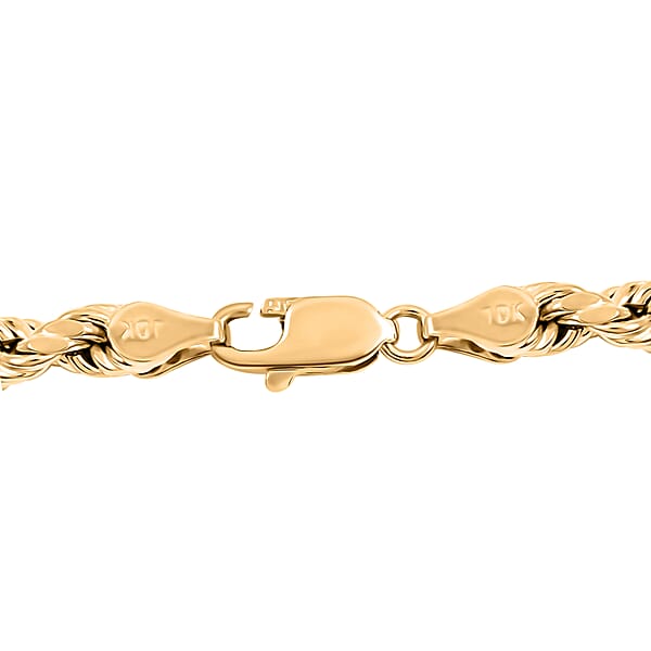 Shop Lc 5mm Milano Chain Necklace In 10K Yellow Gold 10.4 Grams 24 Inches