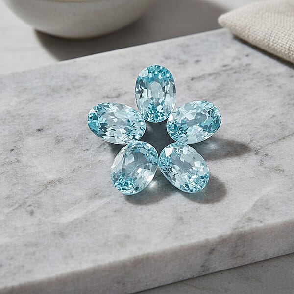 Shop Lc 6.00 Ctw Oval Blue Zircon Loose Gemstone – AAAA Grade (7x5mm)