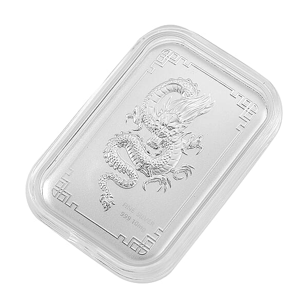 Shop Lc 999 Fine Silver Dragon Emboss Sheet 31x45.5mm (10mg)