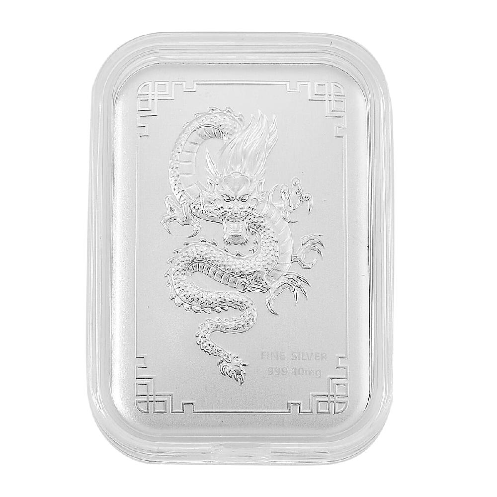 shop lc 999 Fine Silver Dragon Emboss Sheet 31x45.5mm (10mg)