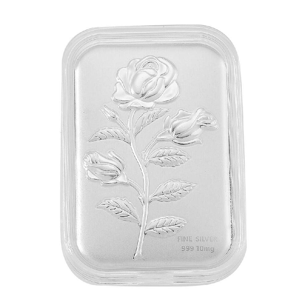 shop lc 999 Fine Silver Rose Flower Emboss Sheet 31x45.5mm (10mg)