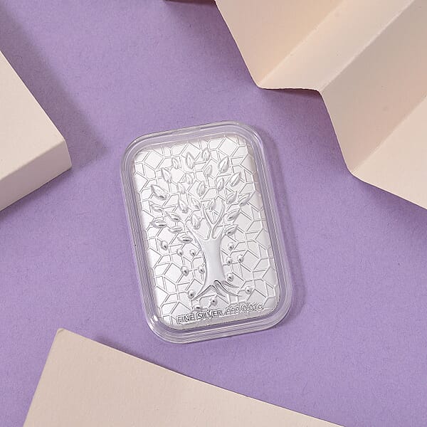 Shop Lc 999 Fine Silver Tree Of Life Emboss Sheet 31x45.5mm (10mg)