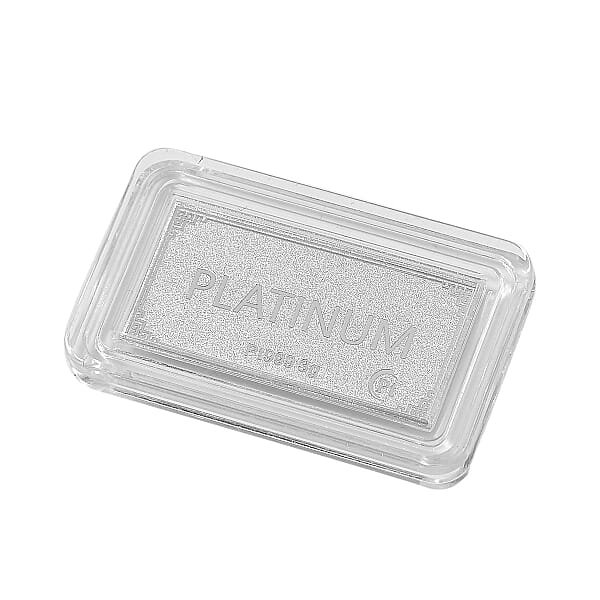 Shop Lc 999 Platinum Collectible Bar 14x28x0.4mm (3 G)