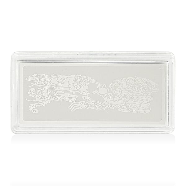 Shop Lc 999 Platinum Dragon And Phoenix Emboss Sheet 500mg