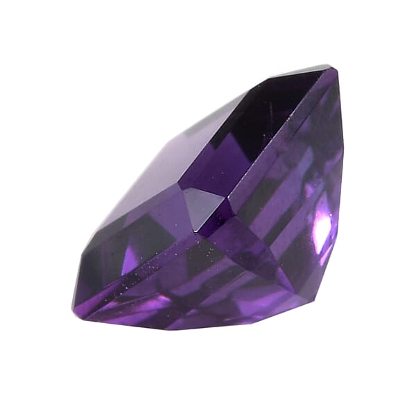 Shop Lc AA Asscher Cut Mashamba Amethyst (Oct 7x7 Mm) 1.51 Ctw Loose Gemstone