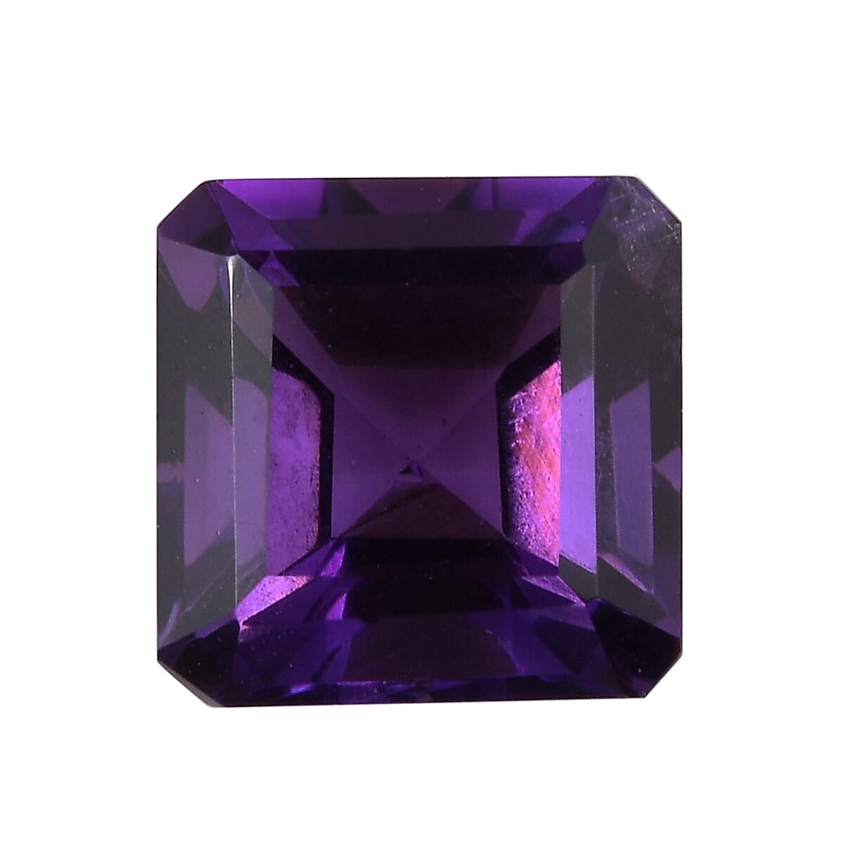 shop lc AA Asscher Cut Mashamba Amethyst (Oct 7x7 mm) 1.51 ctw Loose Gemstone