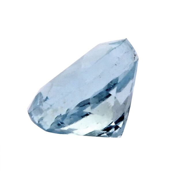 Shop Lc AA Mangoro Aquamarine Set Of 10 (Rnd 5 Mm) 5.00 Ctw