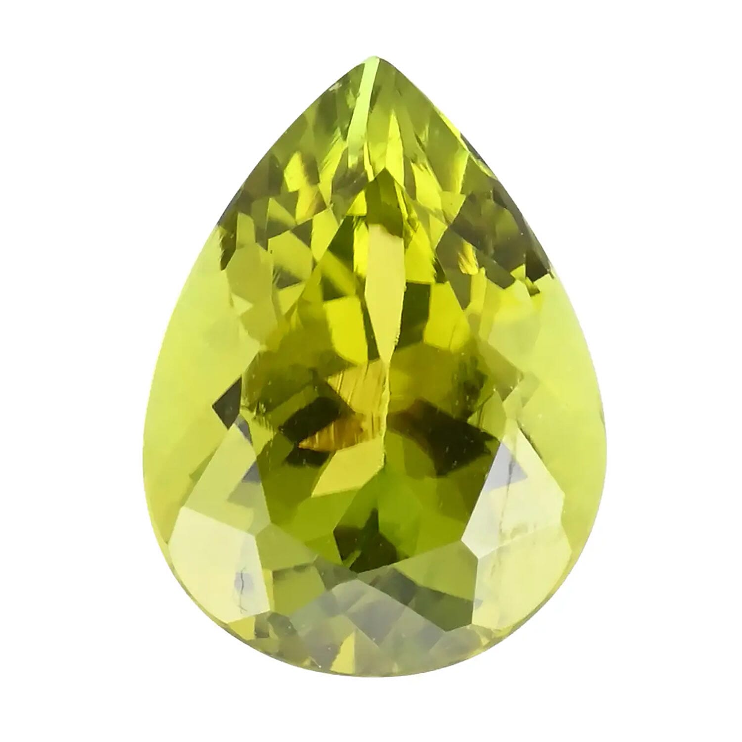shop lc AAA Calabar Green Tourmaline (Pear 8x6 mm) 1.00 ctw