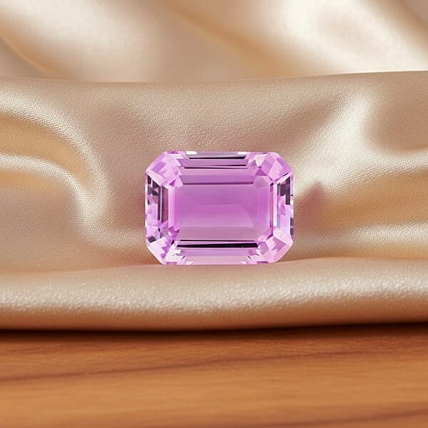Shop Lc AAA Martha Rocha Kunzite (Octagon Free Size) 20.00 Ctw