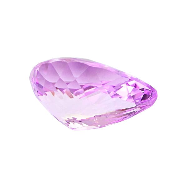 Shop Lc AAA Martha Rocha Kunzite (Pear Free Size) 12.00 Ctw