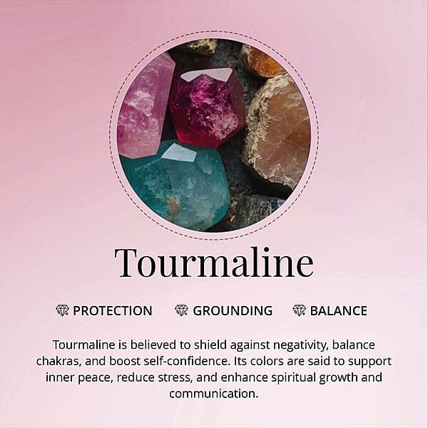 Shop Lc AAA Pirineu Lagoon Tourmaline Lab Grown Diamond Ring In 10K White Gold 2.10 Ctw